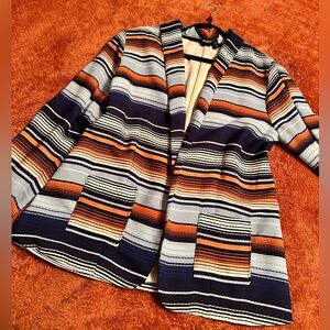 Cruel Denim Women’s Blue Serape Blazer Jacket Size Medium